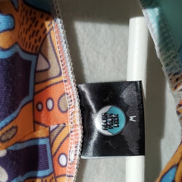 ALOHA FROM DEER PULLOVER SWEATSHIRT HOODIE SIZE MEDIUM COLORFUL - Picture 2 of 8